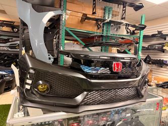 2016-2021 Honda Civic ‼️Conversión Type R style Bumper  2dr. 4dr  Painted Color : SL737  Regular sedan  Hathacback  Coupe  🚨(Won’t fit Real Type R)🚨