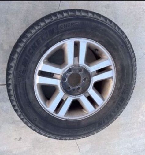 1 - 265/65r18 6x135 6x5.31 Stock F-150 Expedition Wheel Rim Tire!!