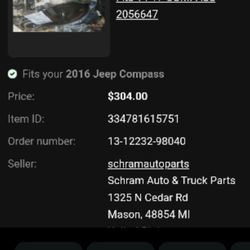 2016 Jeep Compass Transmission