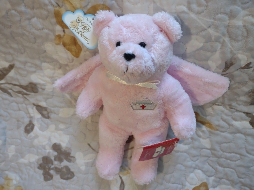 Pink Holy Bear God Bless Nurses Bear 🧸