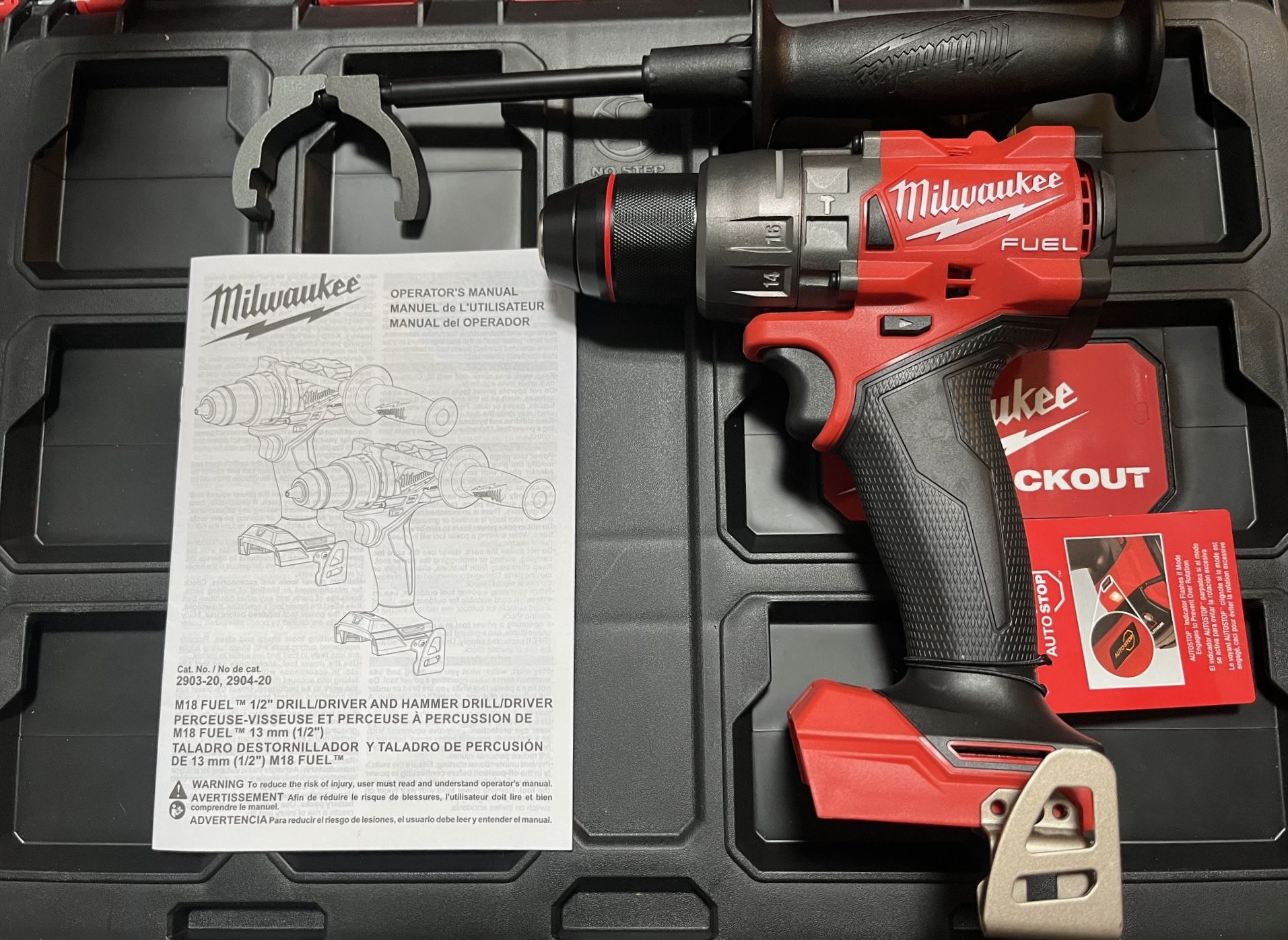 Milwaukee M18 FUEL 1/2in. Hammer Drill/Driver (tool only)