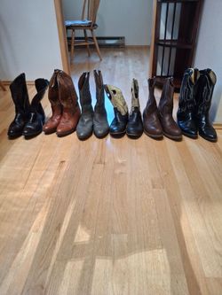 Leather boots 8 and 1/2