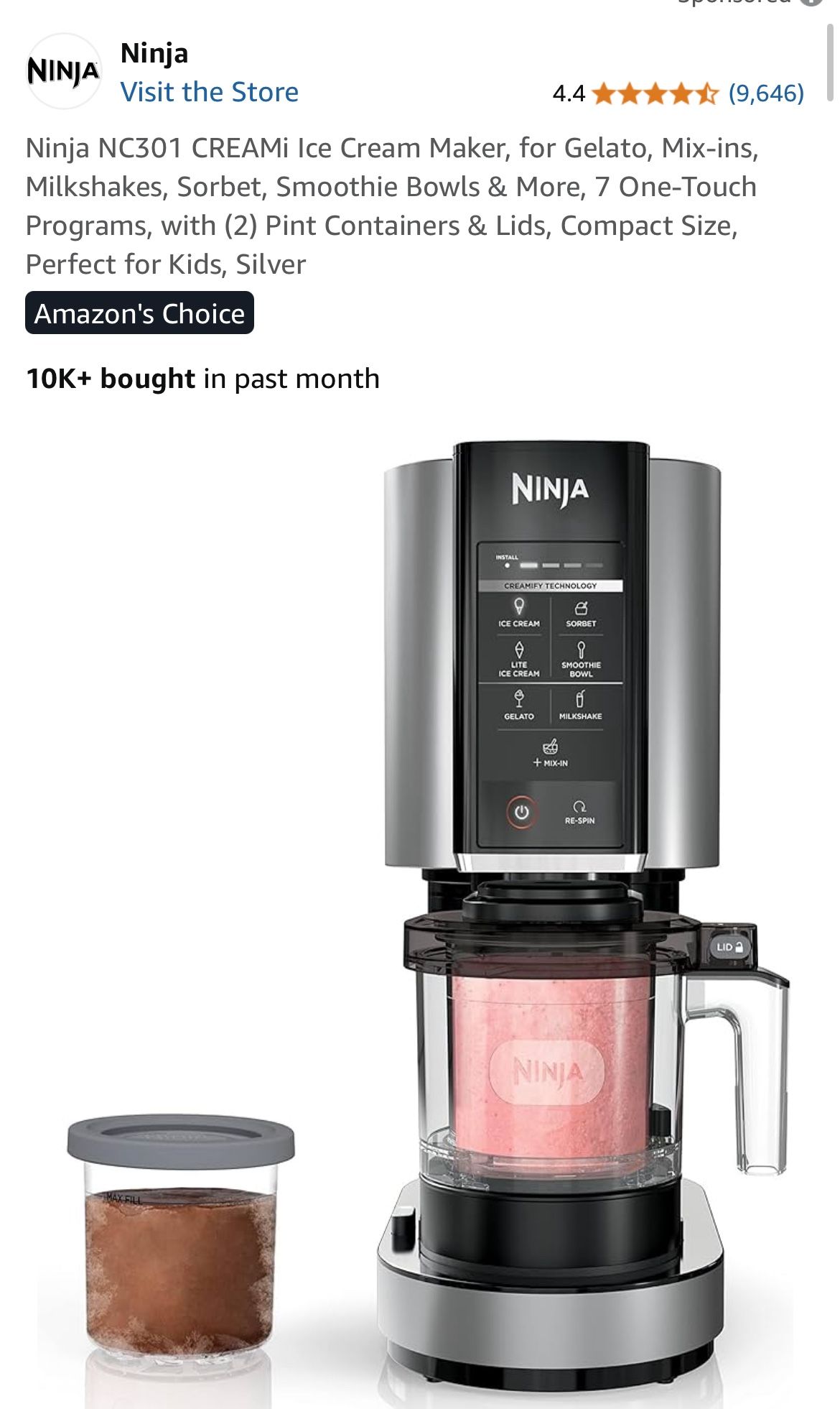 Ice Cream Maker