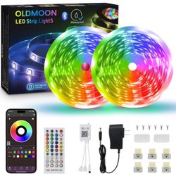 Waterproof Led Light Strips, Outdoor Rope Lights 24V RGB Outdoor Led Strip Lights Waterproof Color Changing 5050 RGB with Bluetooth Music Sync App Rem