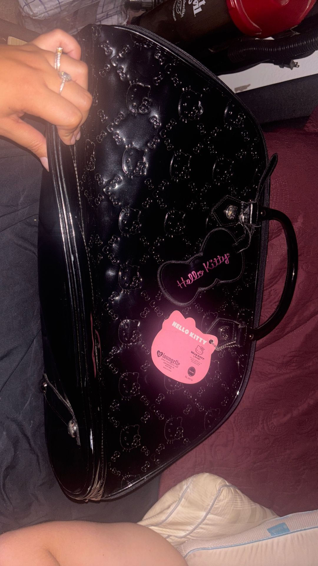 Black Hello Kitty Purse