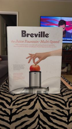Breville Juice Fountain Multi-Speed Juicer BJE510XL/A – 5-Speed – Original Bo