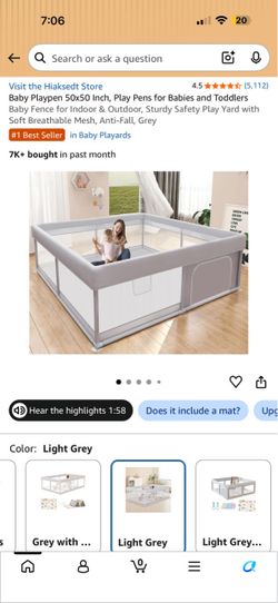 New Baby Playpen