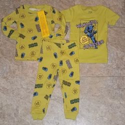 Marvel Baby Boy 3pc Pj Set New 