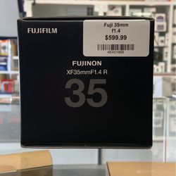 Fuji 35mm F1.4 Lens