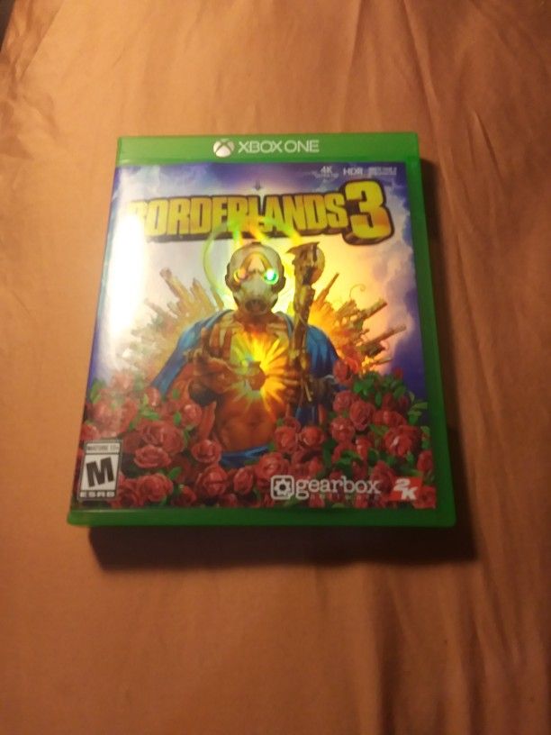 Borderlands 3 Xbox One No Scratches, Like New