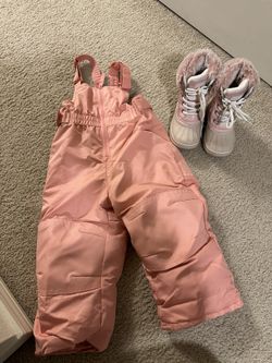 Toddler Snow Bib And Boots