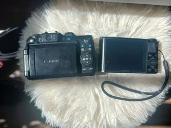Sony and Canon Camera Bundle
