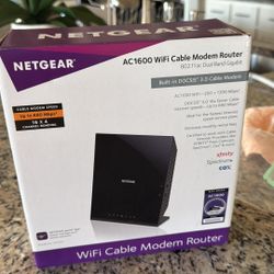 Netgear aAC1600 WIFI Cable Modem Router