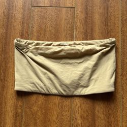 Nude SKIMS tube top bra