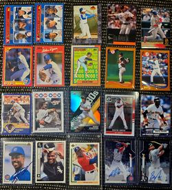 MLB Baseball Card Lot – Stars & Hall of Famers