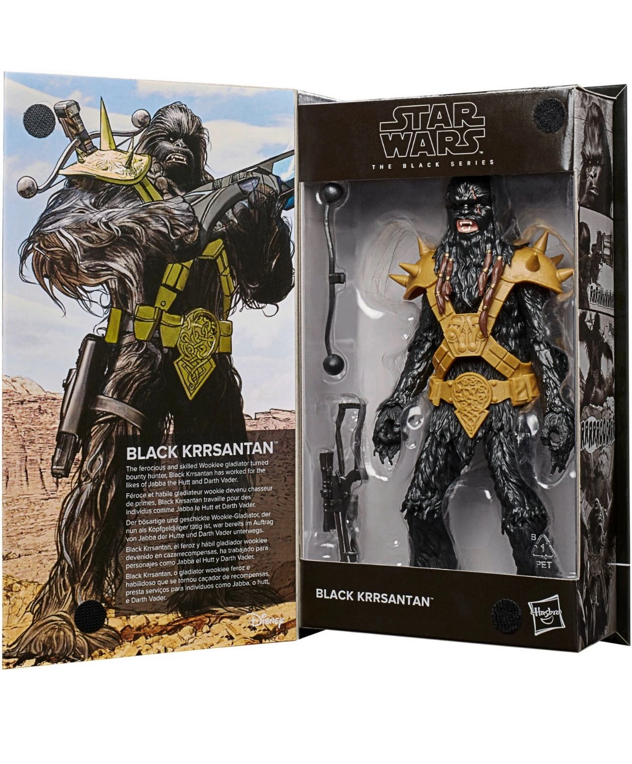 HASBRO STAR WARS BLACK SERIES BLACK KRRSANTAN 6" ACTION FIGURE