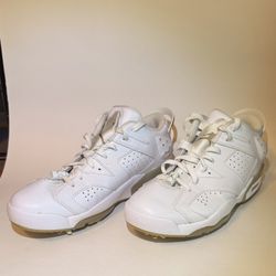 Jordan 6 Retro Low Golf Shoes 10.5 Men White Khaki 