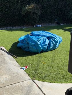 Little tikes jumper - got rained on so some parts have mold