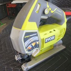 Ryobi SpeedMatch Jigsaw with Case & Blades – Variable Speed