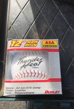 Dudley balls Softball