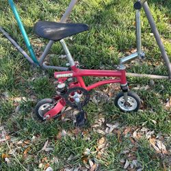 Vintage Hyper Bike Miniature Folding Bicycle