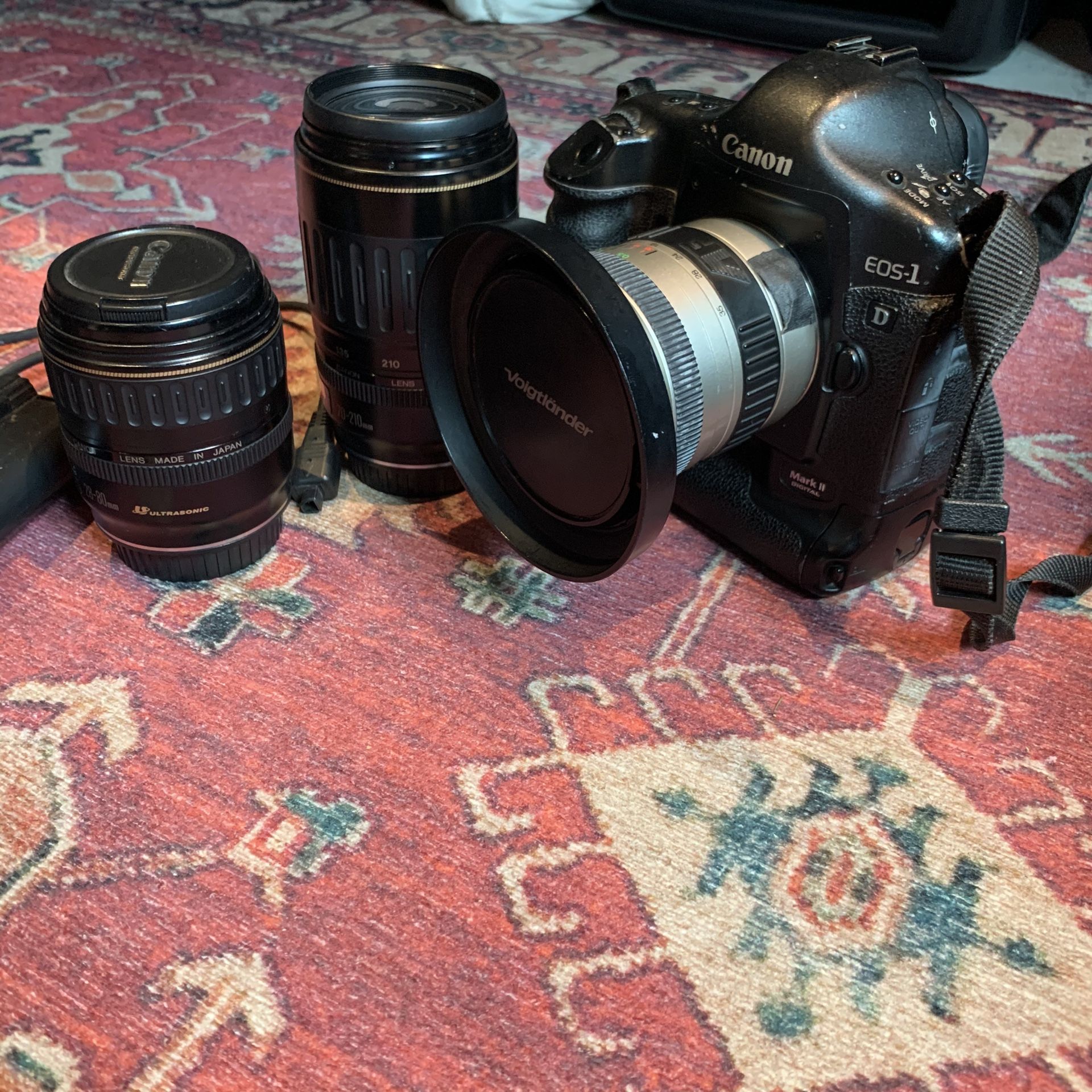 Canon EOS 1D Mark II Digital SLR Camera (Bundle)