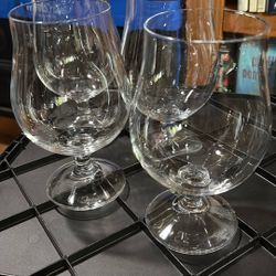 Stolzle Lausitz Tulip Beer Glasses-set of 6