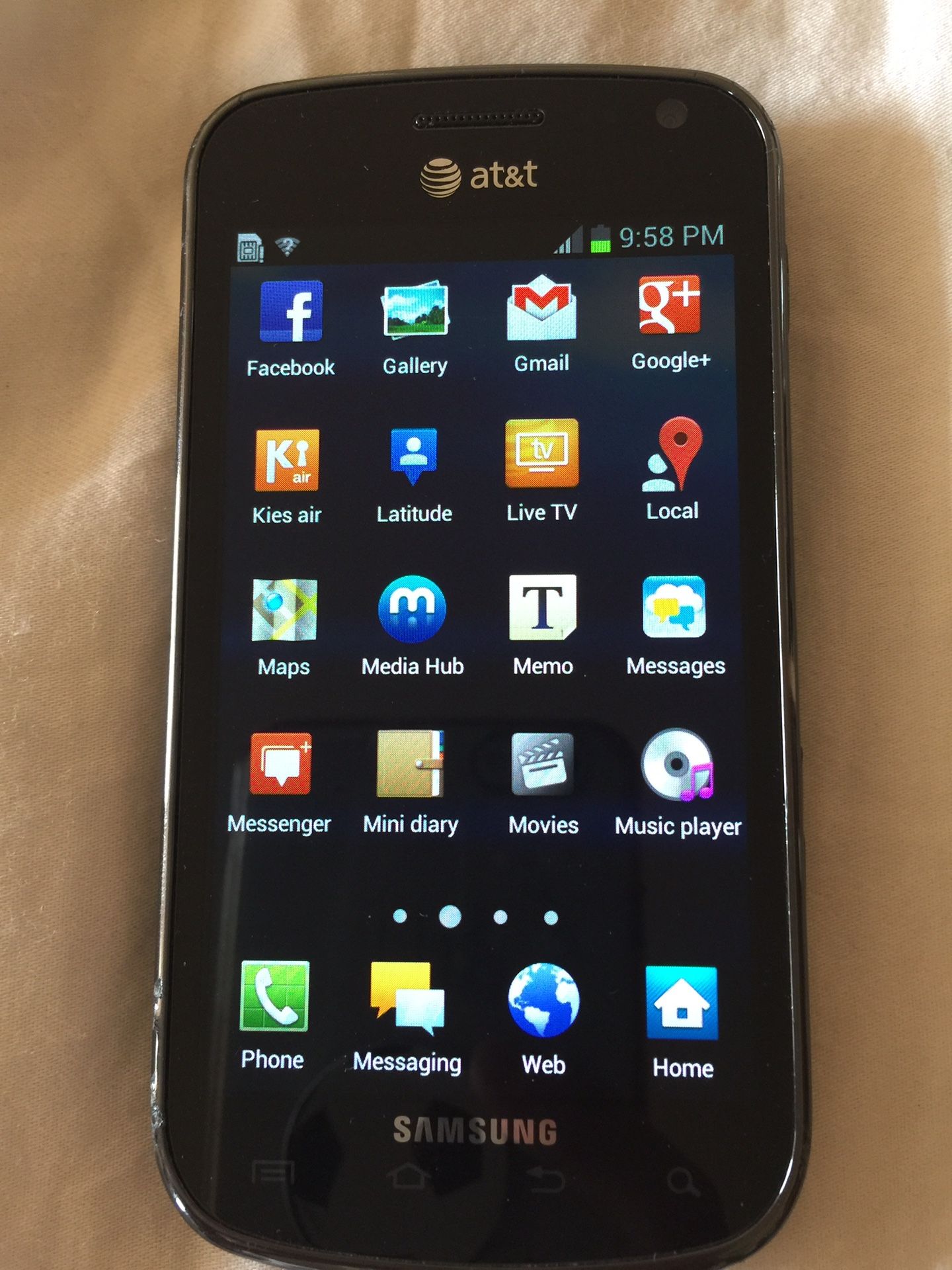Samsung Galaxy SGH-i577 smart phone.(new) AT&T