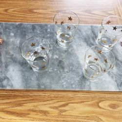 Gray Marble Charcuterie Board