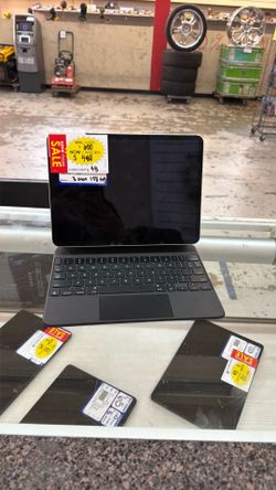 Apple ipad pro gen 3 128gb with keyboard