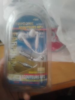 Topzone MP3 Earbuds White Wired