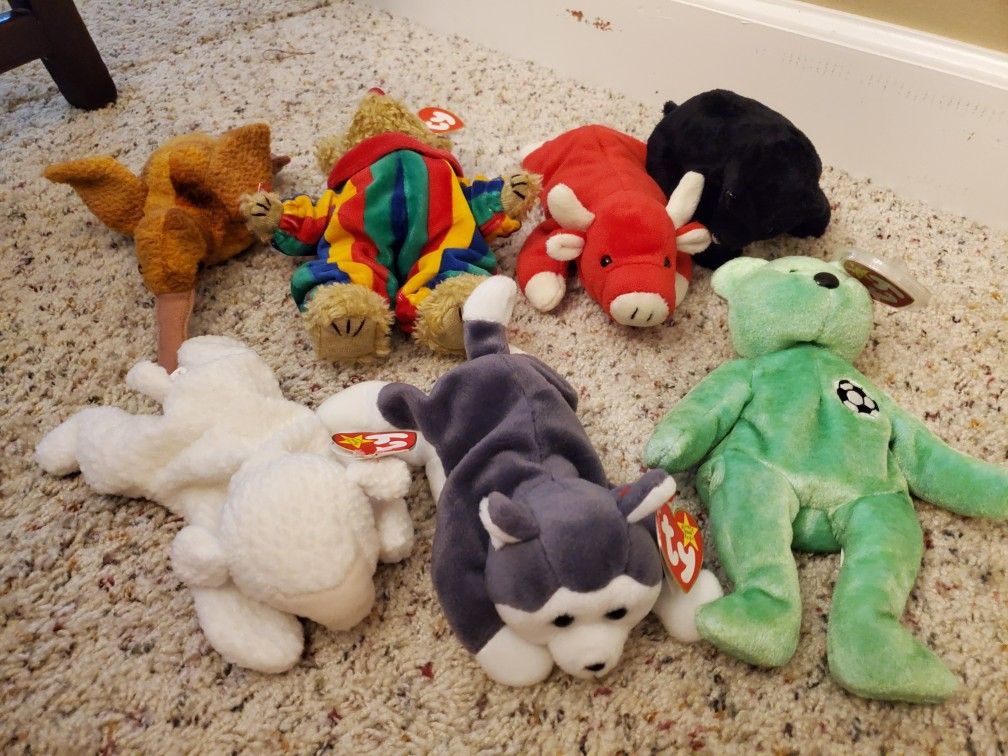 Misc Beanie Baby lot