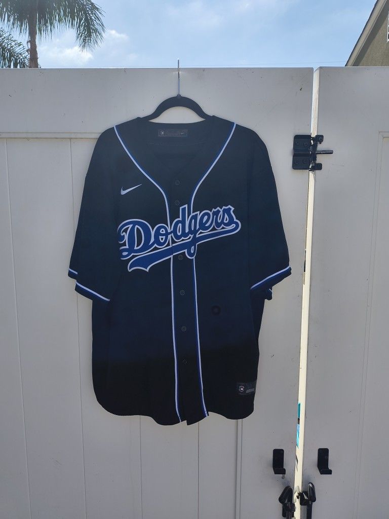 100% Authentic Nike Los Angeles Dodgers Blank Baseball Jersey Men's 3XL