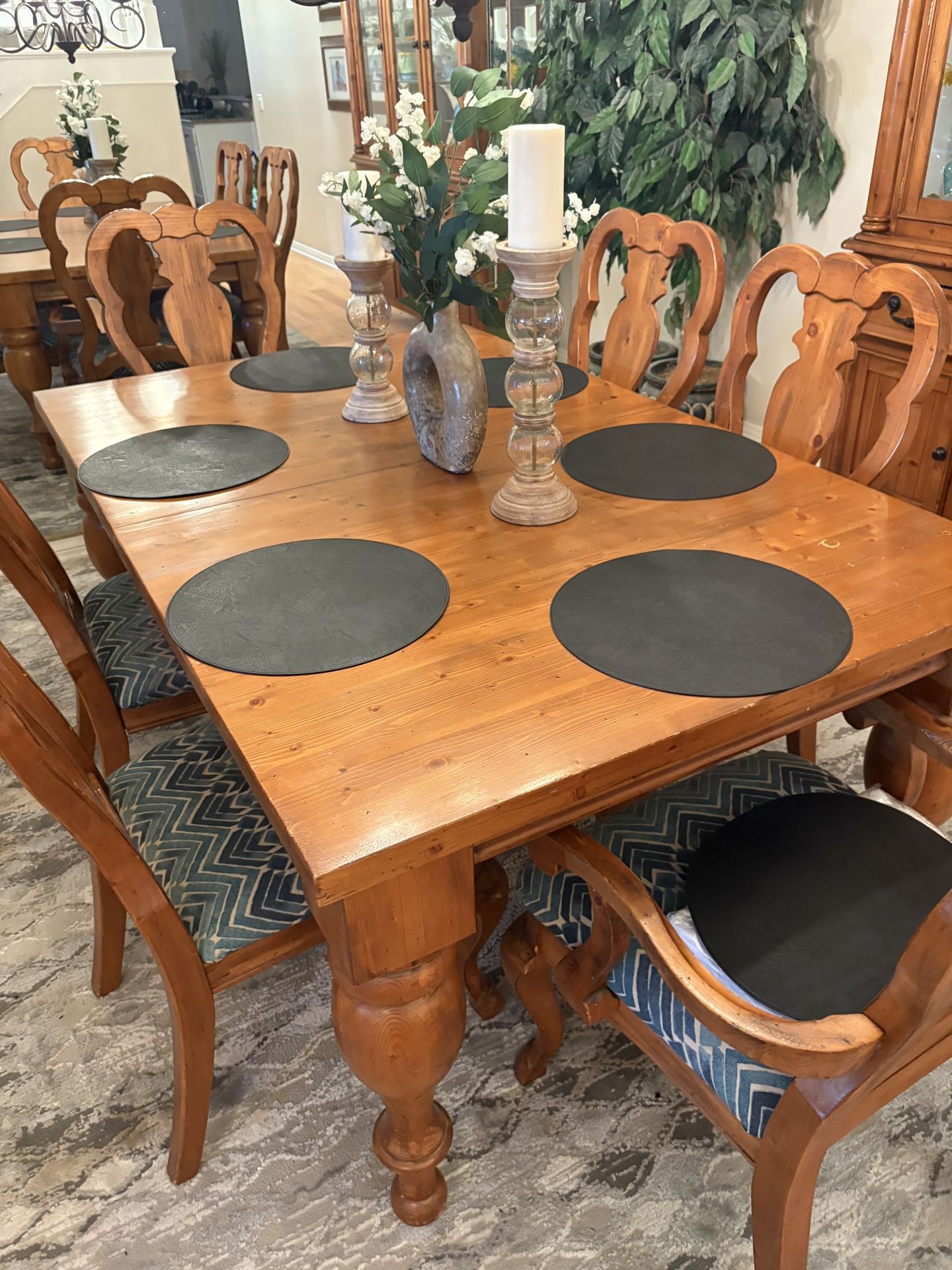 Table And/or China Cabinet 