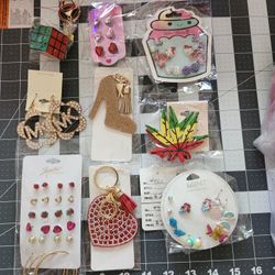 Keychains & Earrings 