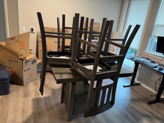 Bar height table
