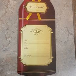 Amscan Invitations,  8ea in Box Vintage