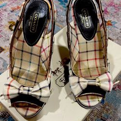 Coach  Wedge Shoes Size 5.5