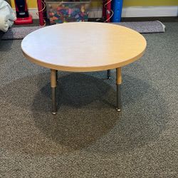 Small Round Preschool Table