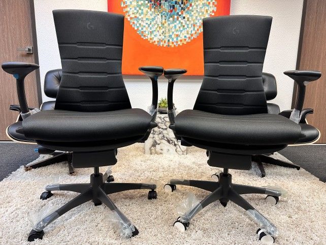 BRAND NEW! HERMAN MILLER LOGITECH X GAMING EMBODY DESK CHAIRS OFFICE CHAIRS