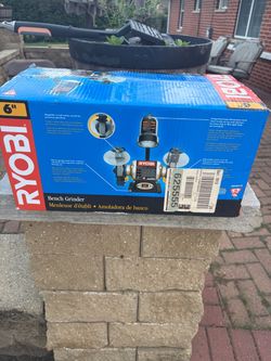 Ryobi bench grinder