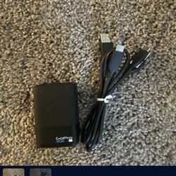 GoPro Dual Battery Charger + (two cords) Bundle 