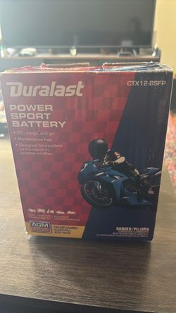 Motorcycle battery