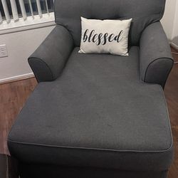 Chase Lounge Chair Gray Color