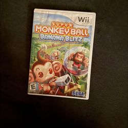 Super Monkey Ball Banana Blitz For Nintendo Wii