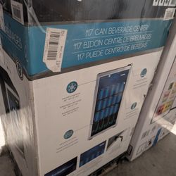 Danby - 117-Can Beverage Cooler - Stainless Steel