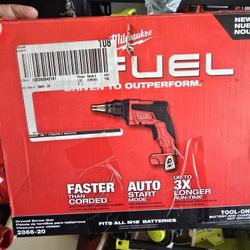 Milwaukee Fuel M18 Drywall Gun Tool Only 