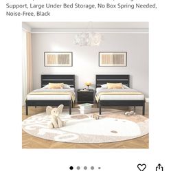 2 Brand New Twin Beds Still In Boxes 