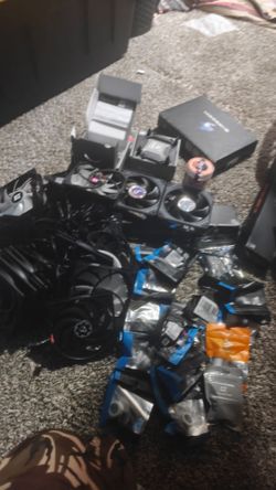 Computer parts lot