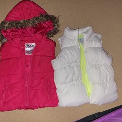 Two Brand New Vests Size 6